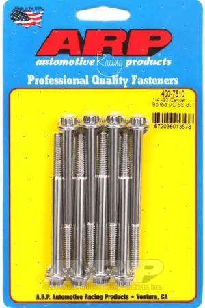 ARP SS 1/4-20 Center Bolted Valve Cover Bolt Kit for Automotive Applications Special Discount