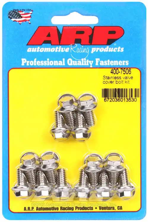 ARP SS Valve Cover Bolt Kit - High-Strength Stainless Steel Fasteners for Automotive Engine Covers Direct From Factory
