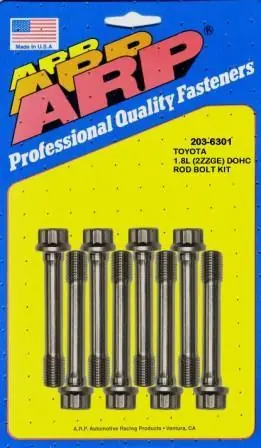 ARP Toyota 1.8L (2ZZGE) 4-Cylinder Rod Bolt Kit - Precision Engine Fasteners for Toyota Corolla, Matrix, and Celica Brand New