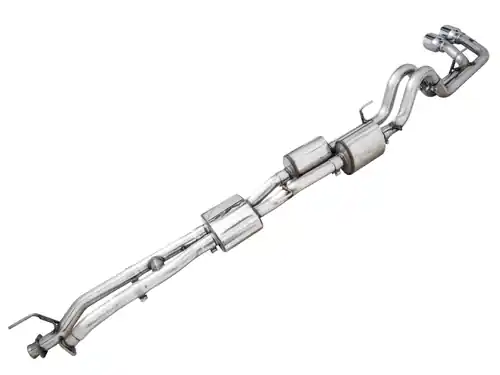 AWE 16-22 Toyota Tacoma 0FG Catback Exhaust w/ BashGuard - Dual Chrome Silver Tips - 3015-32826 Big Sale
