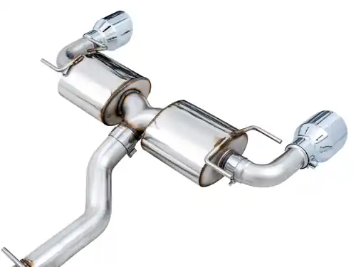 AWE Subaru BRZ/ Toyota GR86/ Toyota 86 Touring Edition Cat-Back Exhaust- Chrome Silver Tips - 3015-32486 No Minimum Order