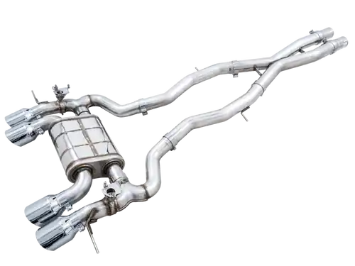 AWE SwitchPath Catback Exhaust for BMW G8X M3/M4 - Chrome Silver Tips - 3025-43480 Place Order
