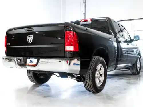 AWE Tuning 09-18 RAM 1500 5.7L (w/o Cutout) 0FG Single Side Exit Cat-Back Exhaust - Diamond Blk Tips - 3015-33309 Trending