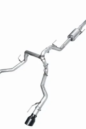 AWE Tuning 2021-2023 Ford F-150 Tremor (w/ Bumper Cutouts) 0FG Non-Resonated Catback -Diamond Black Tips Price Cut