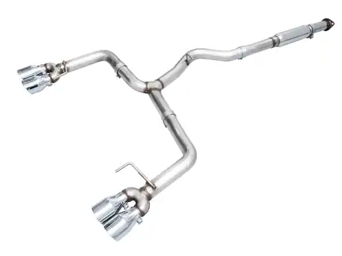 Exclusive AWE Tuning 2022-2024 VB Subaru WRX Track Edition Exhaust - Chrome Silver Tips