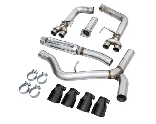 AWE Tuning 2022-2024 VB Subaru WRX Track Edition Exhaust - Diamond Black Tips High Quality