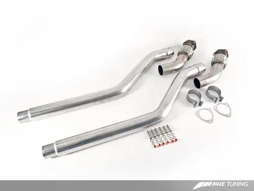 AWE Tuning Audi B8 3.0T Non-Resonated Downpipes for S4 / S5 - 3220-11010 Limited Offer