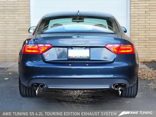 Must Have AWE Tuning Audi B8 4.2L Resonated Downpipes for S5 - 3215-11044