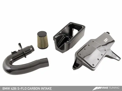 Professional Grade AWE Tuning BMW 228i/320i/328i/428i S-FLO Carbon Intake - 2660-13034
