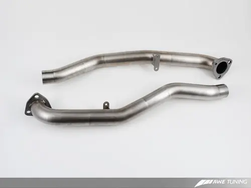 AWE Tuning Porsche 997.2 Performance Cross Over Pipes - 3010-11010 Handmade