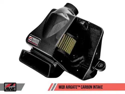 AWE Tuning VW GTI/Golf R MK7 1.8T/2.0T 8V (MQB) Carbon Fiber AirGate Intake w/o Lid - 2660-15260 Direct From Factory