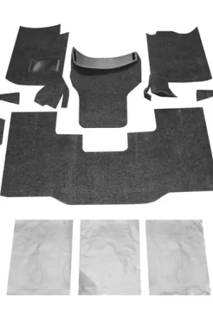 BedRug 76-95 Jeep CJ-7/YJ Front Kit 8pc Floor Kit (Incl Heat Shields) Holiday Sale