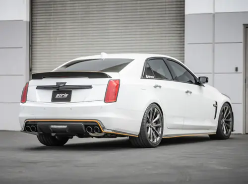 Borla 16-18 Cadillac CTS-V 6.2L V8 2.75in Diameter S Type Catback Exhaust w/ Valves Black Chrome Tip In Demand