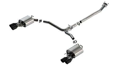 Reduced Price Borla 18-22 Toyota Camry XSE 2.5L i4 AT/MT FWD / 4DR S-TYPE Cat Back Exhaust (Black Chrome)
