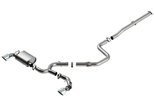 Today Only Borla 19-20 Hyundai Veloster N 2.0L I4 MT FWD 2DR 3in ATAK CatBack Exhaust w/ SS Tips