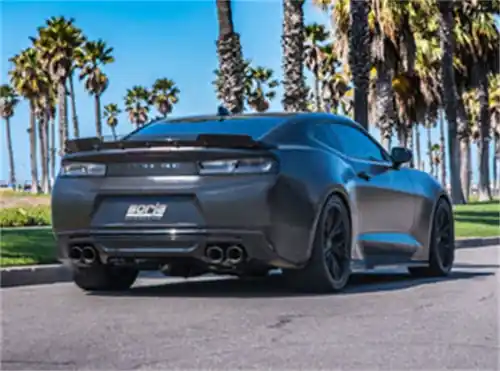 Borla 2016-2023 Chevrolet Camaro SS AT/MT RWD Ceramic Black S-Type Exhaust (w/ Dual Mode Valves) No Minimum Order