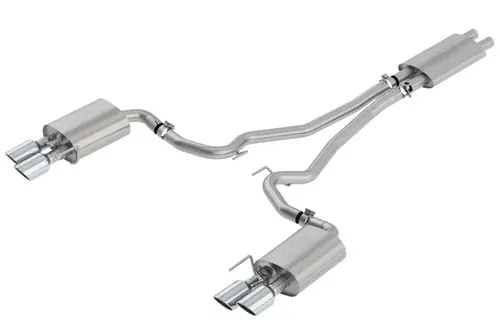 Borla 2018-2022 Ford Mustang GT Cat-Back Exhaust System Touring- Rolled Polished Tips Exclusive Offer