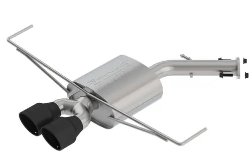 Same Day Shipping Borla 2019 Hyundai Veloster 1.6L FWD S-Type Exhaust (Rear Section Only) w/ Ceramic Black Tips