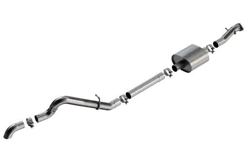 Mega Sale Borla 21-22 Ford Bronco 2.3L 2DR/4DR T-304 Stainless Steel Cat-Back Touring Exhaust - Brushed