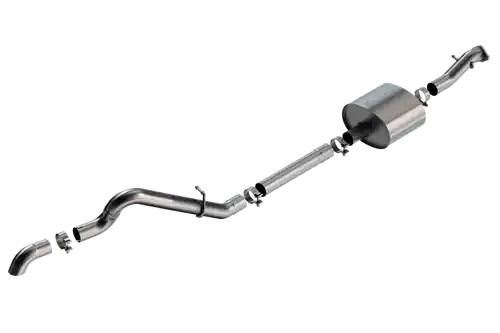 Borla 21-22 Ford Bronco 2.7L 2DR/4DR T-304 Stainless Steel Cat-Back S-Type Exhaust - Brushed Free Shipping
