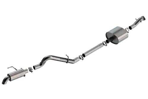 Borla 21-22 Ford Bronco 2.7L 2DR/4DR T-304 Stainless Steel Cat-Back Touring Exhaust - Brushed Special Offer