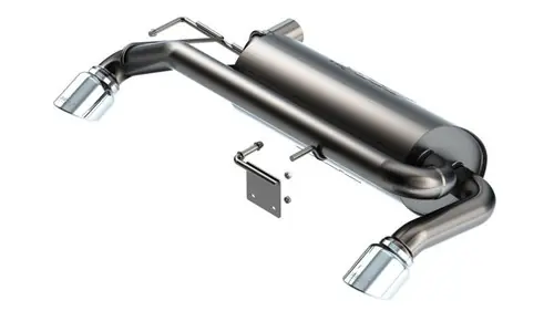 Wholesale Borla 21-22 Ford Bronco 2.7L V6 4WD ATAK Axle Back Exhaust w/ Bright Chrome Tips