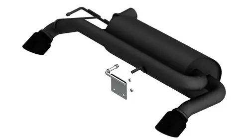 Free Shipping Borla 21-22 Ford Bronco 2.7L V6 4WD S-Type Axle Back Exhaust w/ Black Coated Tips