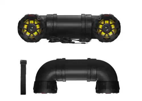 BOSS Audio Systems ATV Amplified Bluetooth Sound System / 6.5in Speakers - RGB Illumination Bulk Order