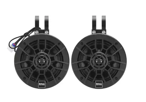 Best Seller BOSS Audio Systems ATV UTV Marine Roll cage Waketower Speaker Pods