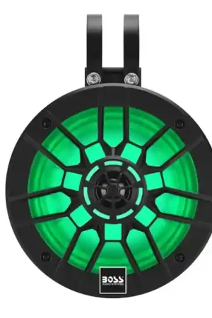 No Minimum Order BOSS Audio Systems ATV UTV Marine Roll Cage Waketower Speaker Pods bsaB6RGB