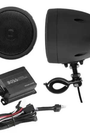 Buy Today Boss Audio Systems Motorcycle Speaker Amplifier/ Bluetooth/ 3in Speakers