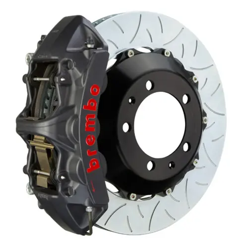 Brembo 99-05 Honda S2000 Front GTS BBK 6 Piston Cast 355x32 2pc Rotor Slotted Type-3-Black HA Buy Direct