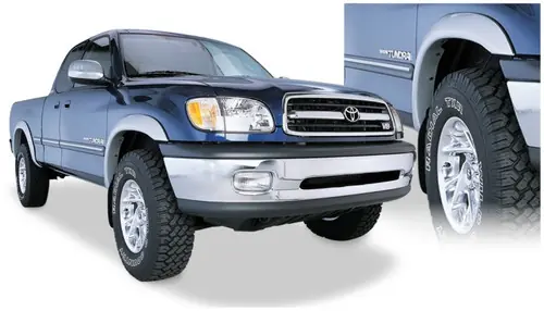 Bushwacker 00-02 Toyota Tundra Fleetside Extend-A-Fender Style Flares 4pc 76.5/98.2in Bed - Black Bulk Order