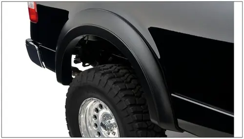 Buy Today Bushwacker 04-08 Ford F-150 Styleside Extend-A-Fender Style Flares 2pc 66.0/78.0/96.0in Bed - Black