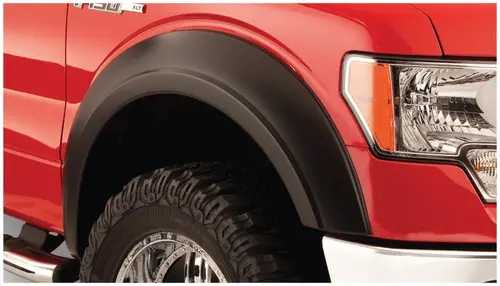 Bushwacker 09-14 Ford F-150 Extend-A-Fender Style Flares 2pc - Black Limited Edition