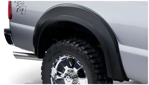 Bushwacker 11-16 Ford F-250 Super Duty Styleside Extend-A-Fender Style Flares 2pc - Black bus20086-02 Limited Offer