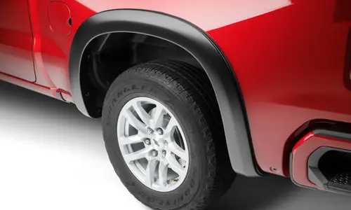 Bushwacker 15-19 Chevy Silverado 1500 OE Style Fender Flares 2pc Rear - Black While Supplies Last
