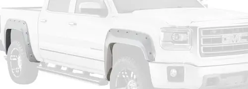 Bushwacker 16-18 Dodge Ram 2500 Fleetside Pocket Style Flares 4pc - Brilliant Blk Crystal #50919-85 Bargain