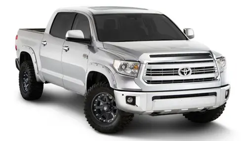 One Day Deal Bushwacker 16-18 Toyota Tundra Fleetside OE Style Flares - 4 pc 66.7/78.7/97.6in Bed - Super White