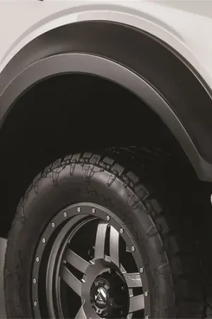 Bushwacker 17-18 Ford F-250 Super Duty Extend-A-Fender Style Flares 2pc - Black No Minimum Order