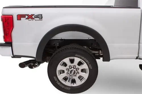 Affordable Bushwacker 17-18 Ford F-250 Super Duty OE Style Flares 2pc - Black