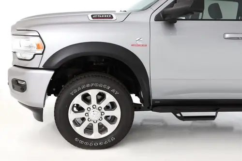 Editor’s Pick Bushwacker 2019 Dodge Ram 2500 Extend-A-Fender Style Flares 2pc Front - Black