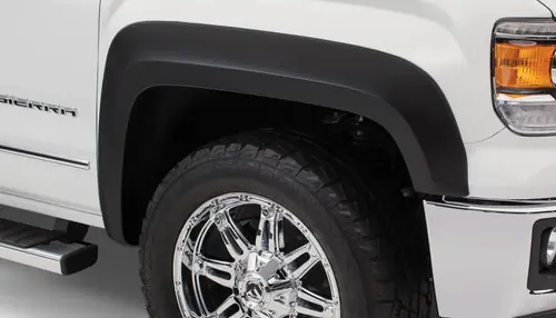Direct From Manufacturer Bushwacker 2019 GMC Sierra 1500 Extend-A-Fender Style Flares 4pc - Black
