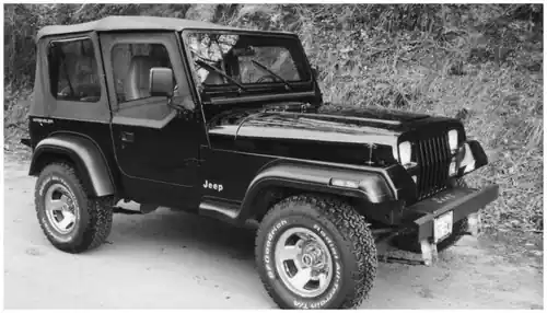 Get Yours Bushwacker 87-95 Jeep Wrangler Extend-A-Fender Style Flares 4pc Excludes Renegade - Black