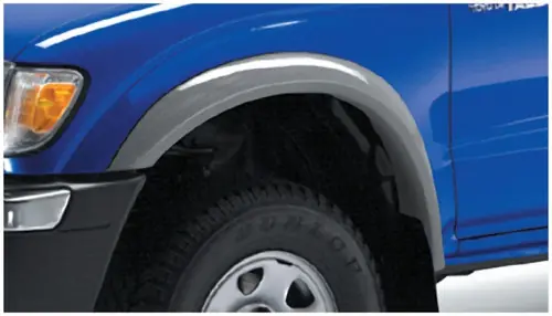 Genuine Bushwacker 95-04 Toyota Tacoma Extend-A-Fender Style Flares 2pc w/ 4WD Only - Black