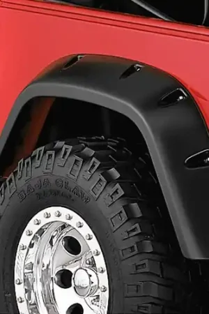 Wholesale Bushwacker 97-06 Jeep TJ Pocket Style Flares 2pc - Black #10042-07