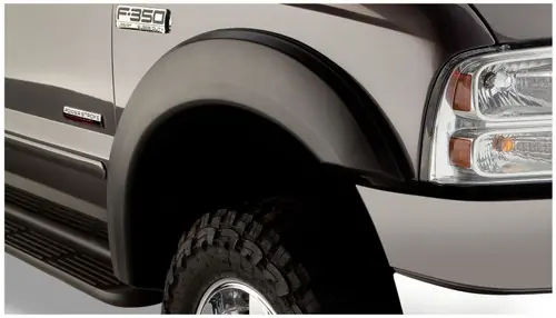 Popular Bushwacker 99-07 Ford F-250 Super Duty Extend-A-Fender Style Flares 2pc - Black