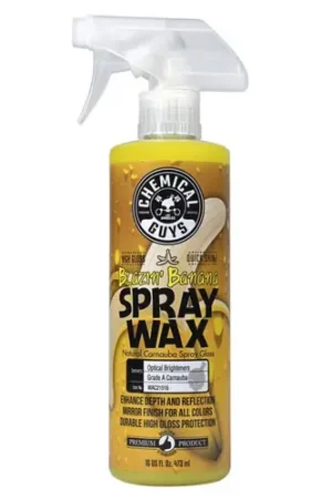 No Minimum Order Chemical Guys Blazin Banana Carnauba Spray Wax - 16oz - Case of 6