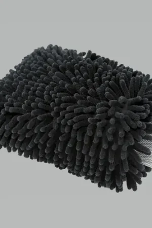 Chemical Guys Chenille Microfiber Premium Scratch-Free Wash Mitt - Black - Case of 12 While Supplies Last