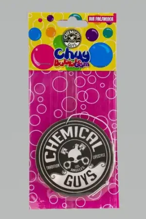 Factory Price Chemical Guys Chuy Bubble Gum Premium Hanging Air Freshener & Odor Eliminator - Case of 48